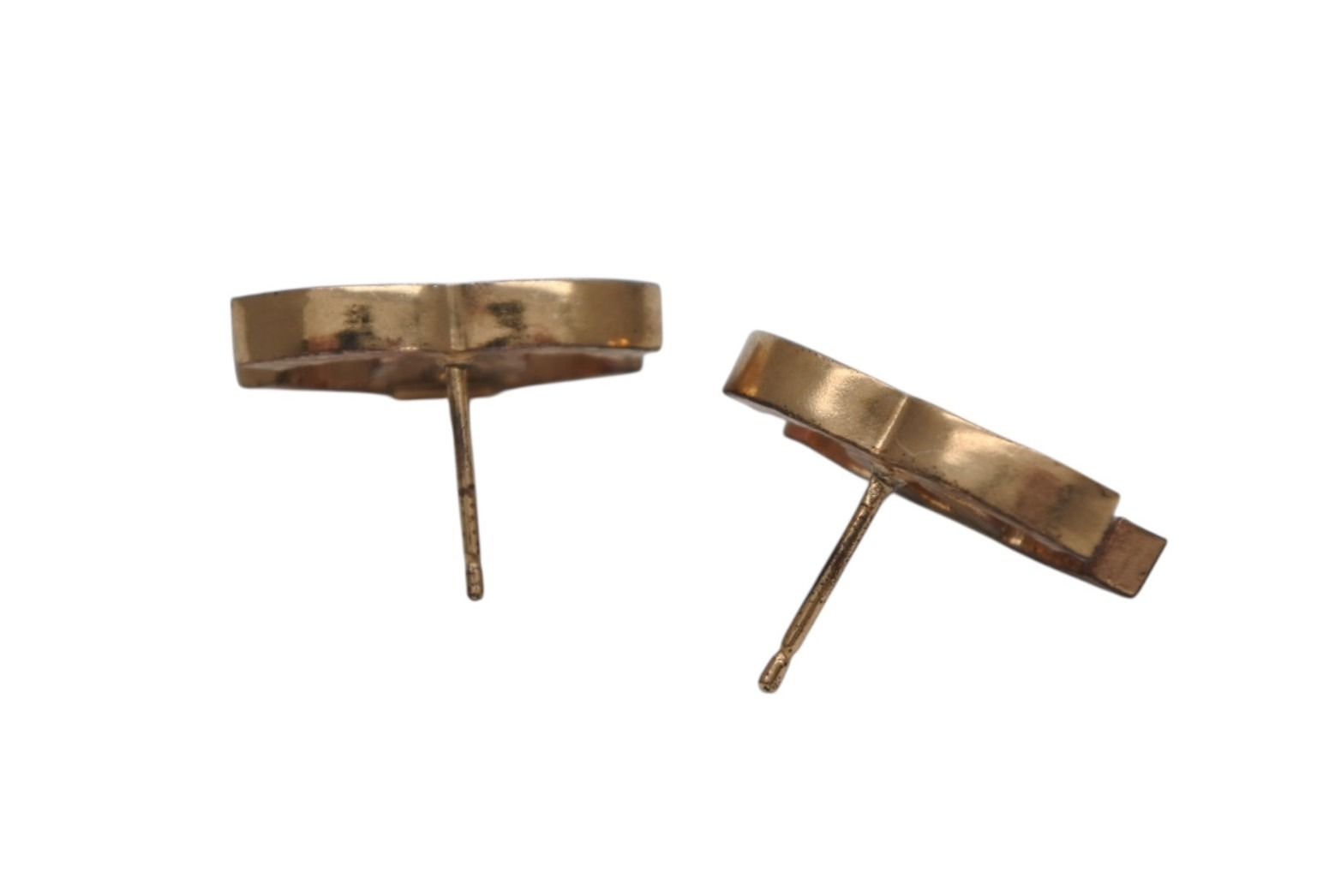 CHANEL シャネル ココマーク ピアス 重量約5.1g 04A刻印 GP メタル