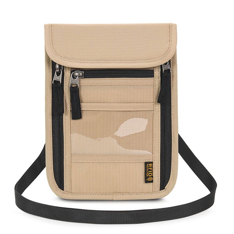 Passport Case, Security Pouch, Neck Hanging, Household Budget Management, Waterproof RFID, Overseas Travel Passport Holder, Travel Security Goods, Passport, Anti-theft, Thin, Thin, Travel, Men's, Women's, Passbook, Various Colors