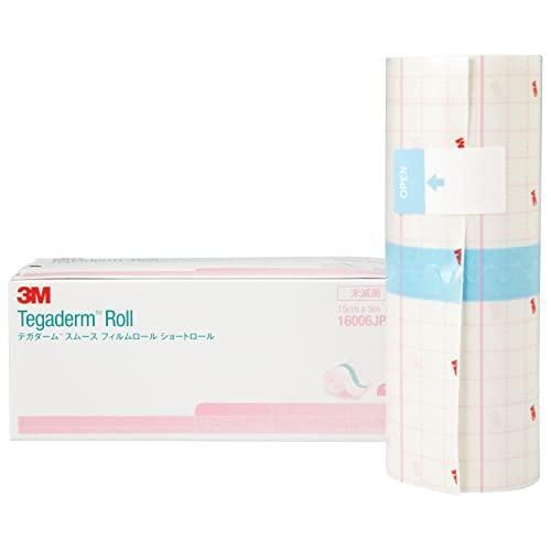 3M(TM) テガダーム(TM) スムース フィルム ロール ショートロール 16006JPS サイズ 15cmx5m