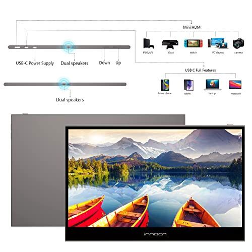 【動作確認済み】INNOCN 13K1F 13.3インチ モバイルモニター Amazon.co.jp: INNOCN 13K1F 13.3インチ モバイルモニター 有機el フル
