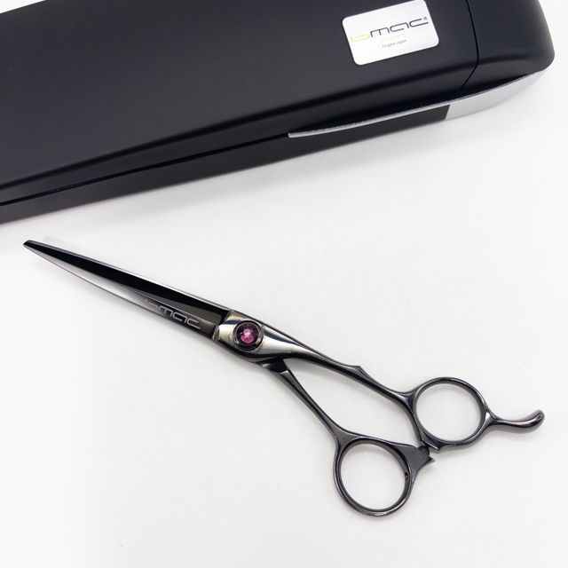 マック シザーBMAC】FC-65K 片剣刃 シザー オフセット 理容 美容ハサミ