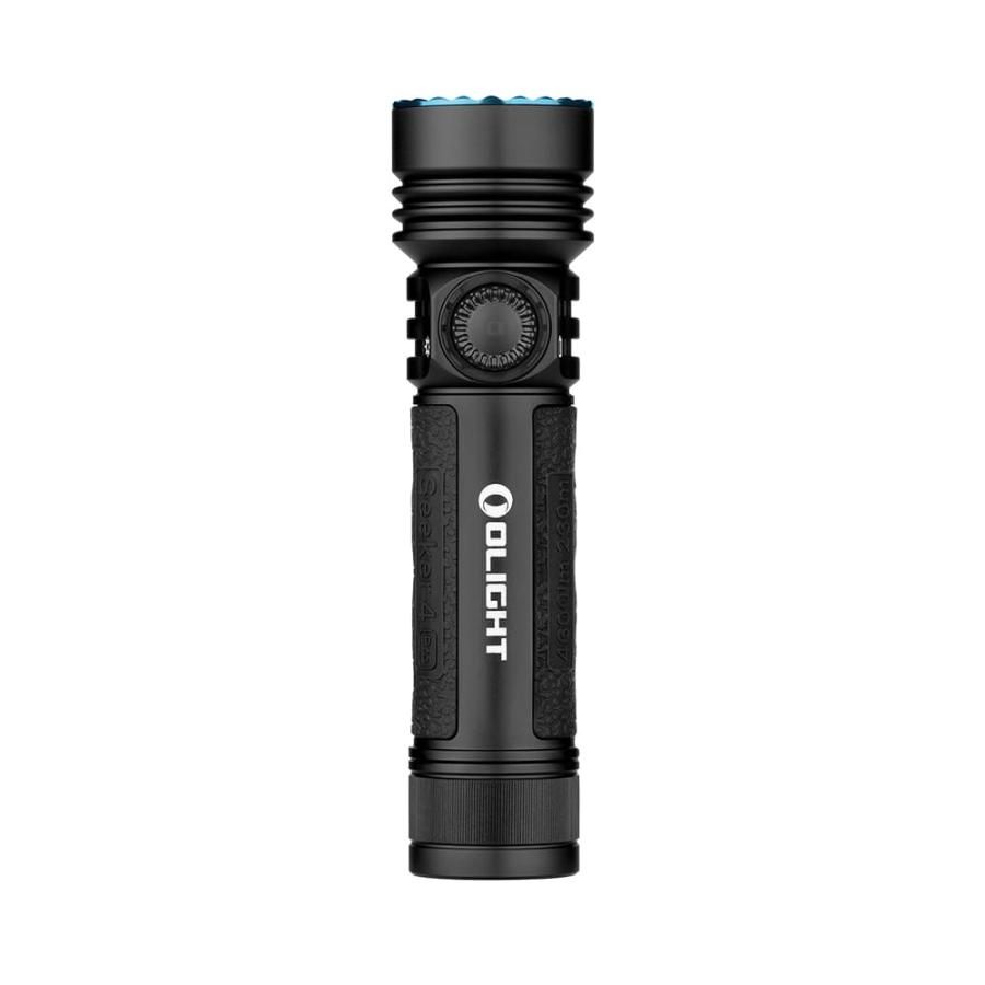 OLIGHT(オーライト) Seeker 4 Pro ledライト 懐中電灯 フラッシュライト MCC＆Type-C充電式 明るいロック機能 正規代理店 マットブラック（昼光色）