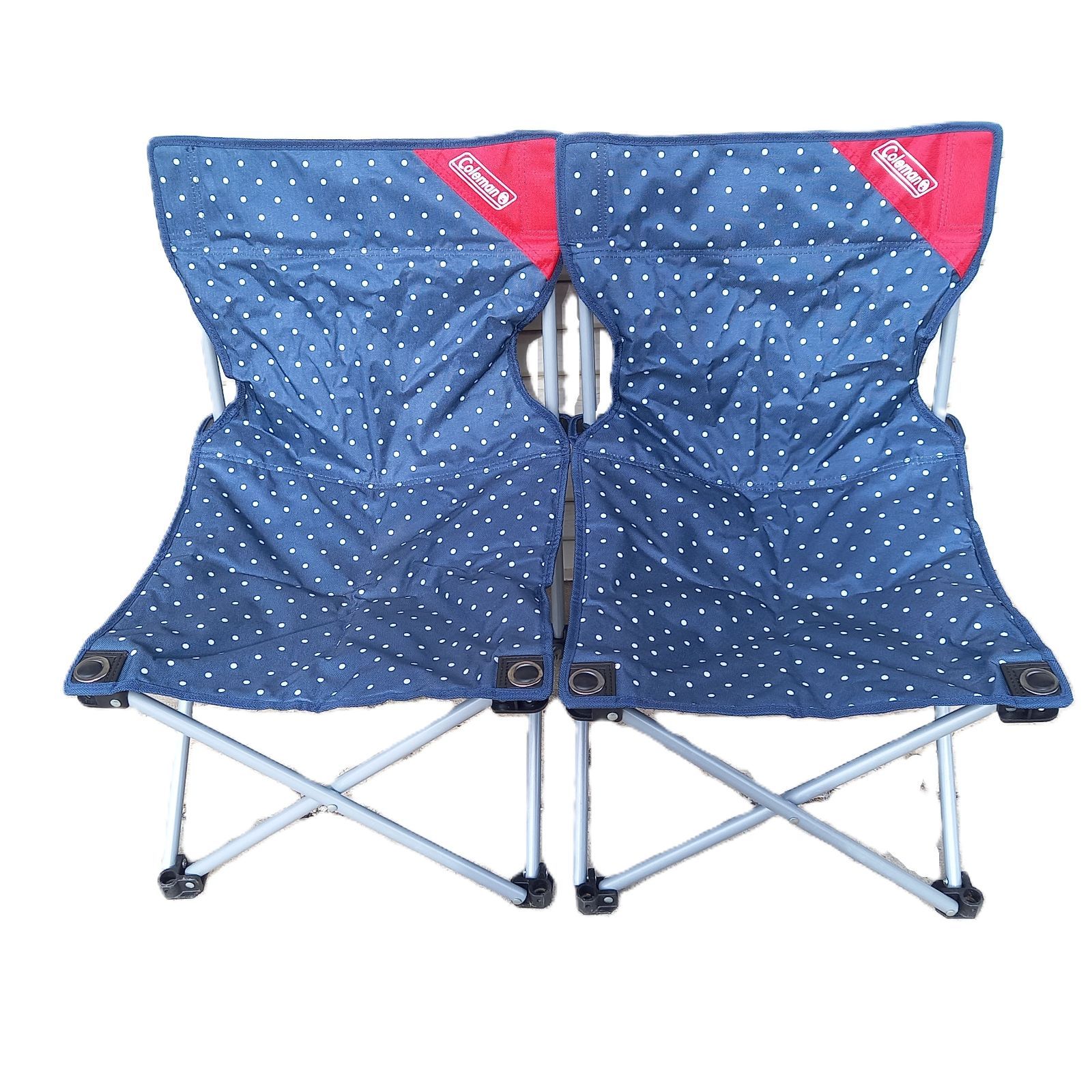 Coleman コールマン⭐️リゾートチェア　3点セット　ドット柄 Coleman コールマン⭐️リゾートチェア 3点セット ドット柄 Coleman