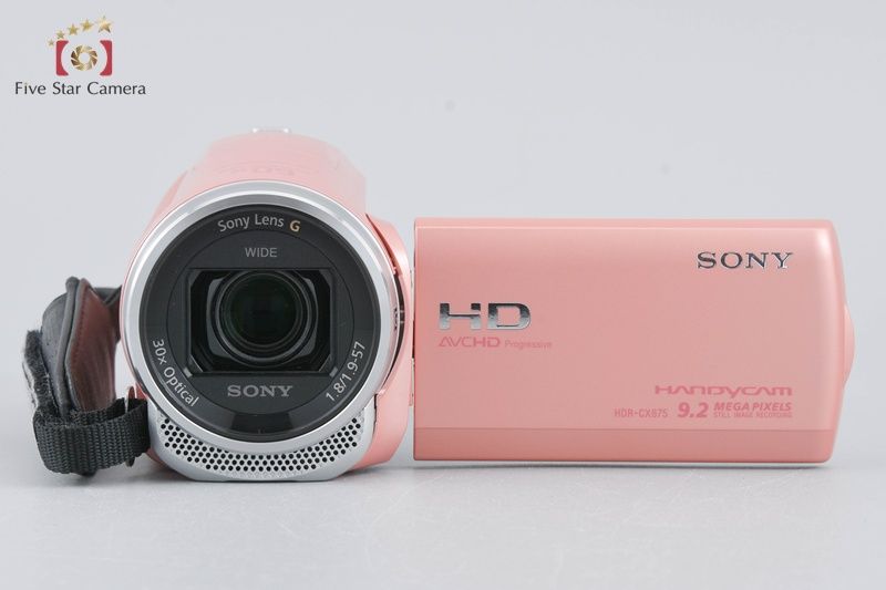 SONY ソニー 【中古】SONY ソニー ハンディカム HDR-CX675 ピンク