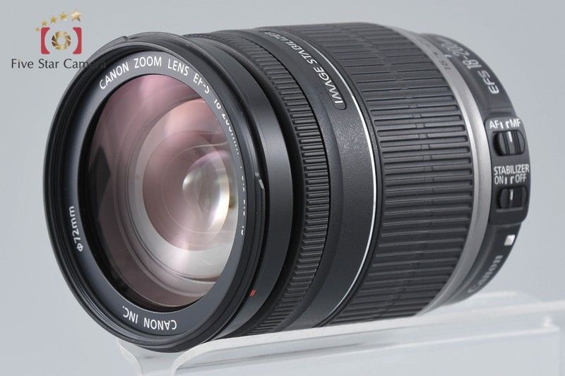 Canon キヤノン 【中古】Canon キヤノン EF-S 18-200mm f/3.5-5.6 IS