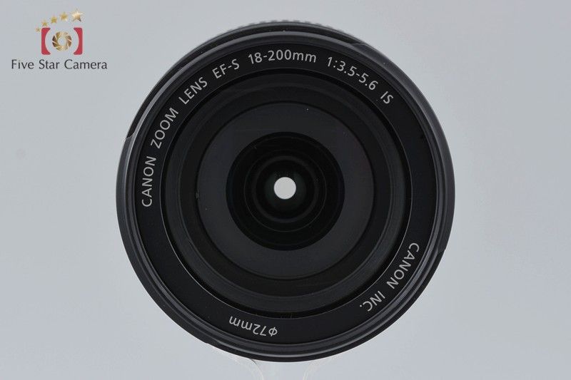 Canon キヤノン 【中古】Canon キヤノン EF-S 18-200mm f/3.5-5.6 IS