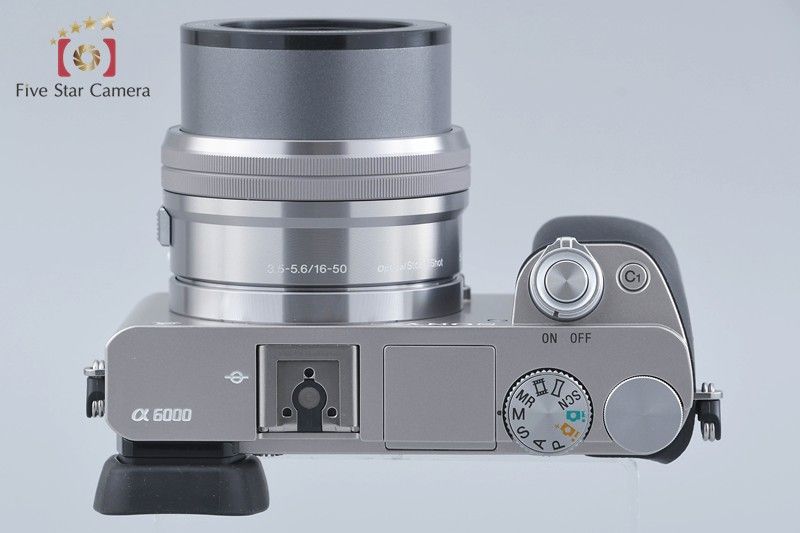SONY ソニー 【中古】SONY ソニー α6000 ILCE-6000 シルバー パワー