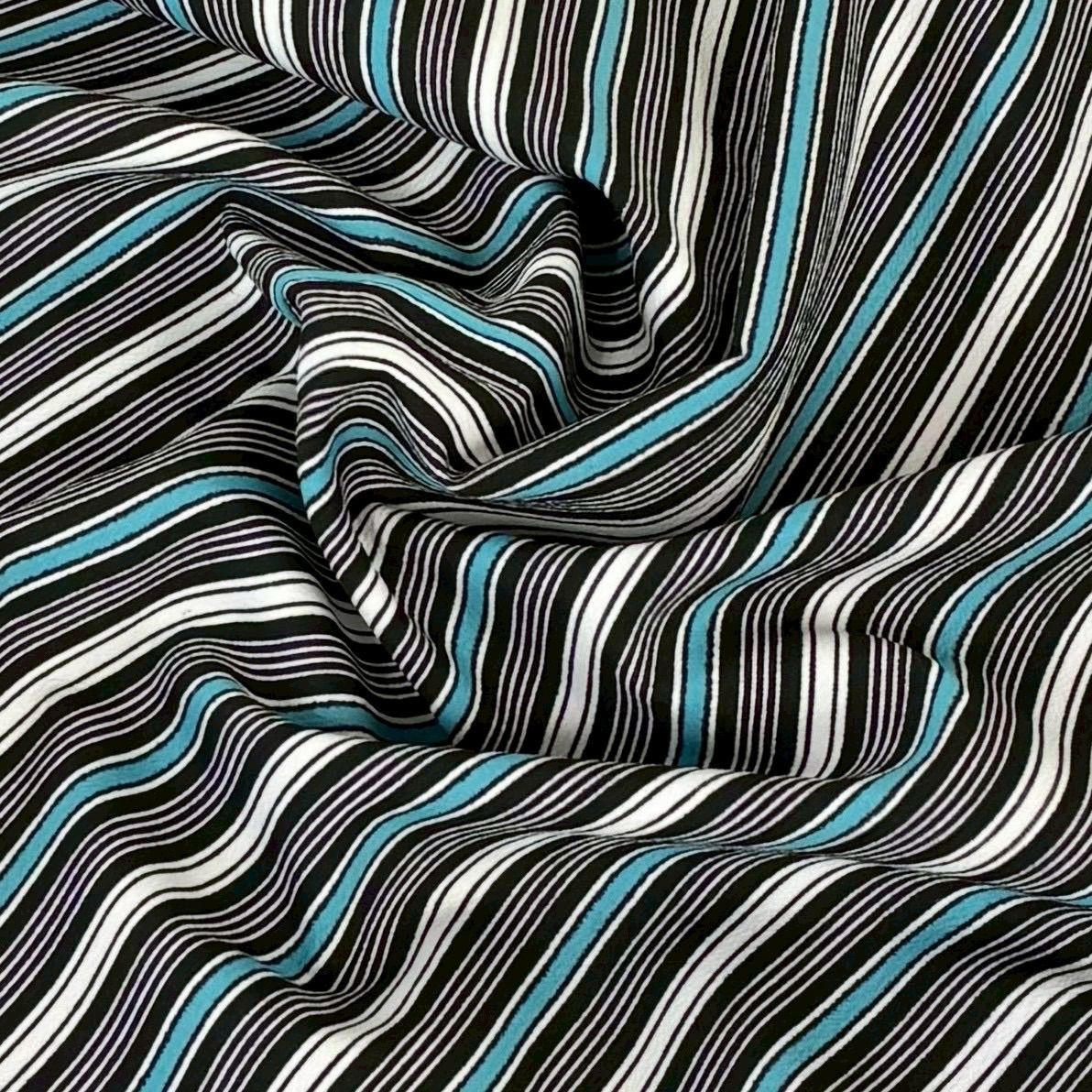 小紋 洗える着物 裄67 縞模様 化繊 着物 MK-3206 - メルカリ