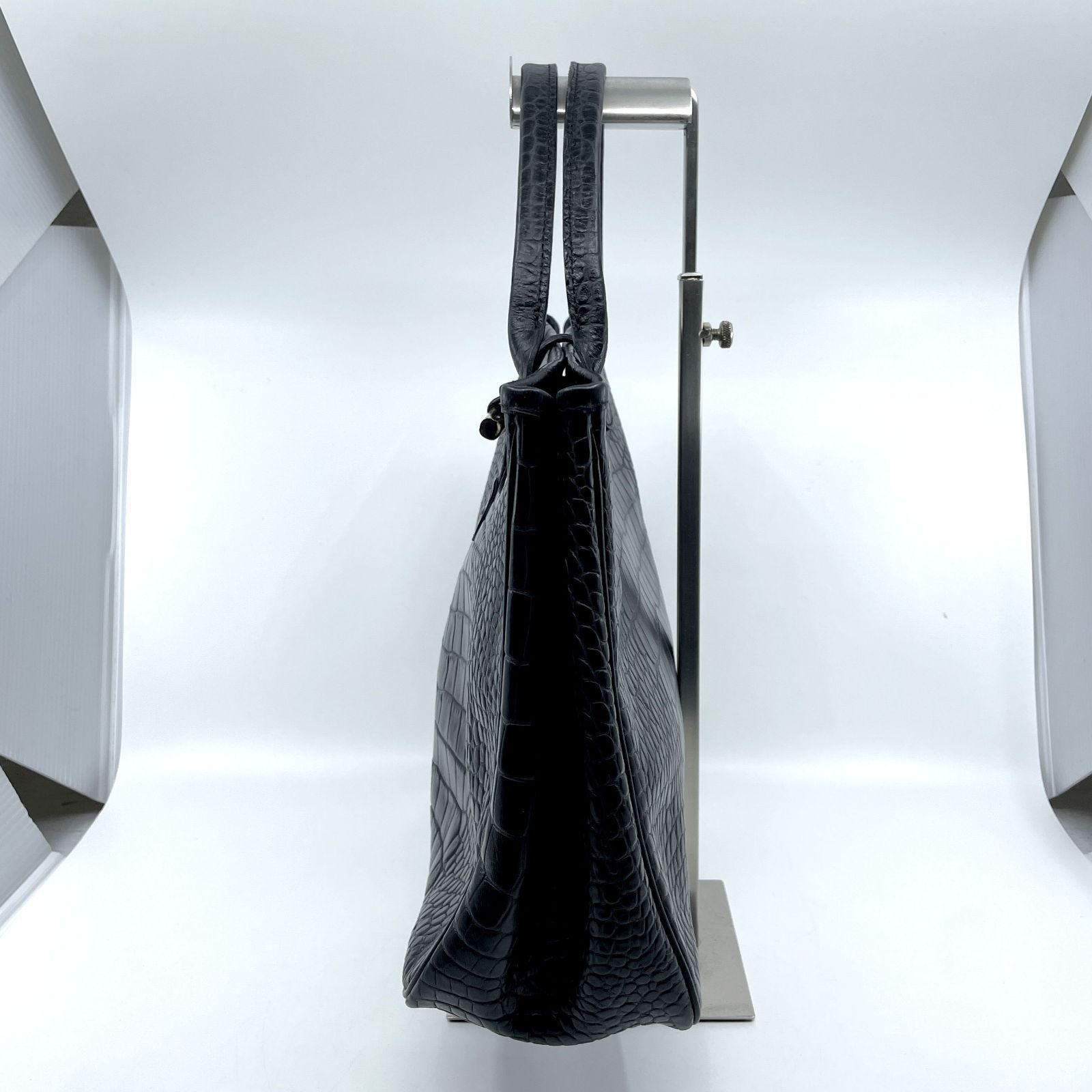 LONGCHAMP ロンシャン ロゾ トートバッグ ハンドバッグ クロコ調