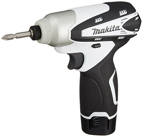 迅速に発送 マキタ Makita 充電式インパクトドライバ 10 8 V 小型 白 本体付属バッテリー 搭載モデル bda 25 c 4 f