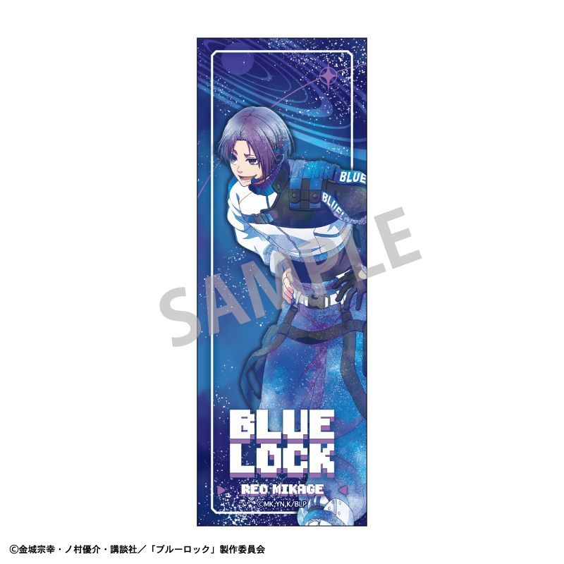 新品/公式】ブルーロック_ロングスクエア缶バッジ 御影 玲王／サイバー