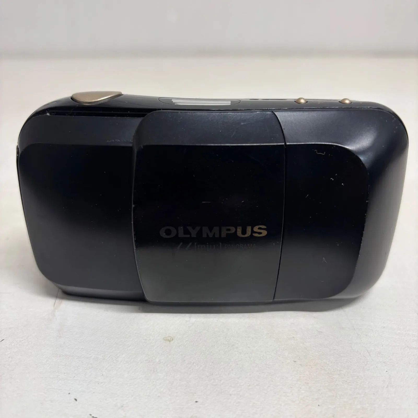 お*と様 OLYMPUS μ[mju:] 初代PANORAMA コンパクトフィル フィルムカメラ】OLYMPUS μ 初代！ と過ごした寒い冬 / ハードオフで