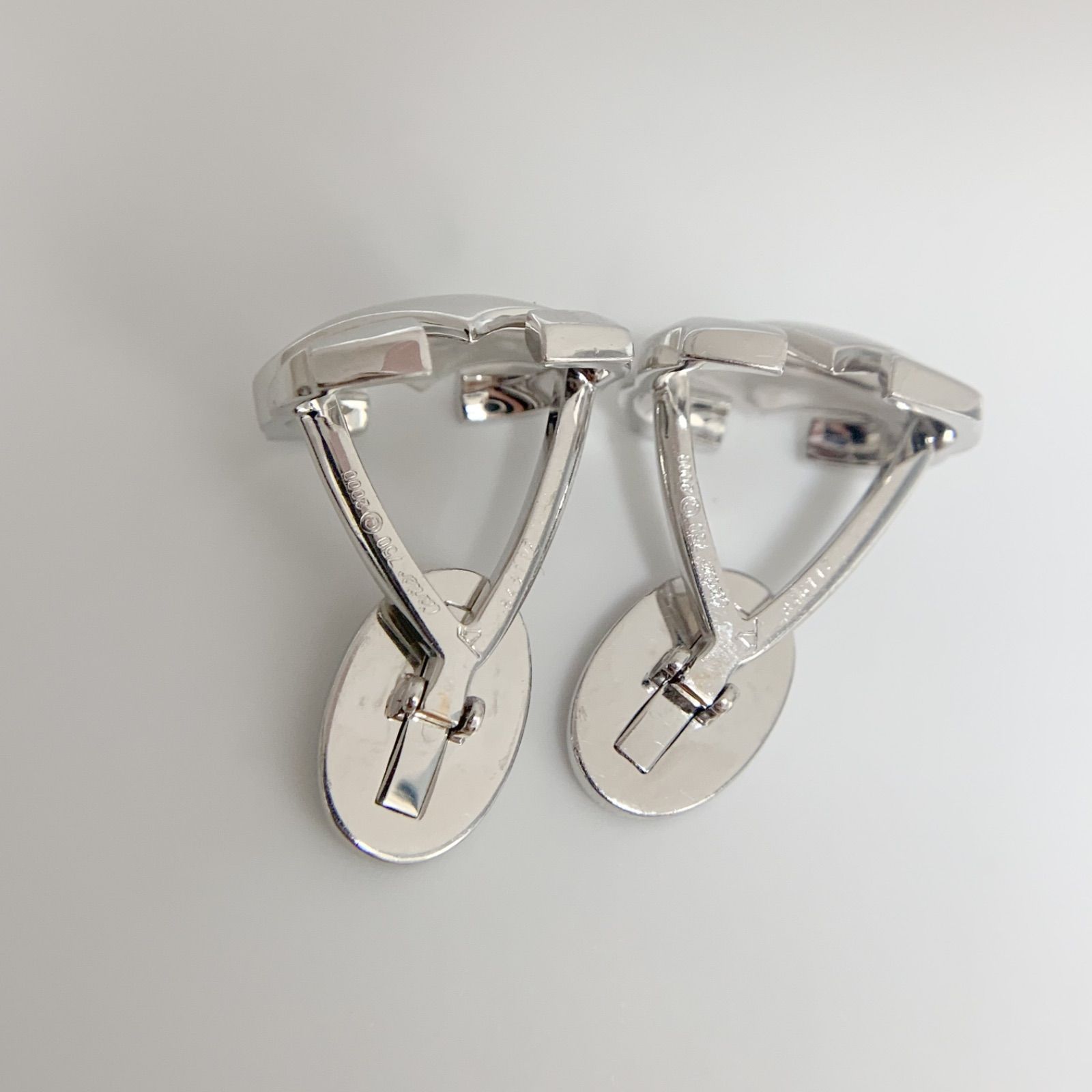 中古】CARTIER カルティエ 2C 750 カフス K18 ホワイトゴールド - メルカリ