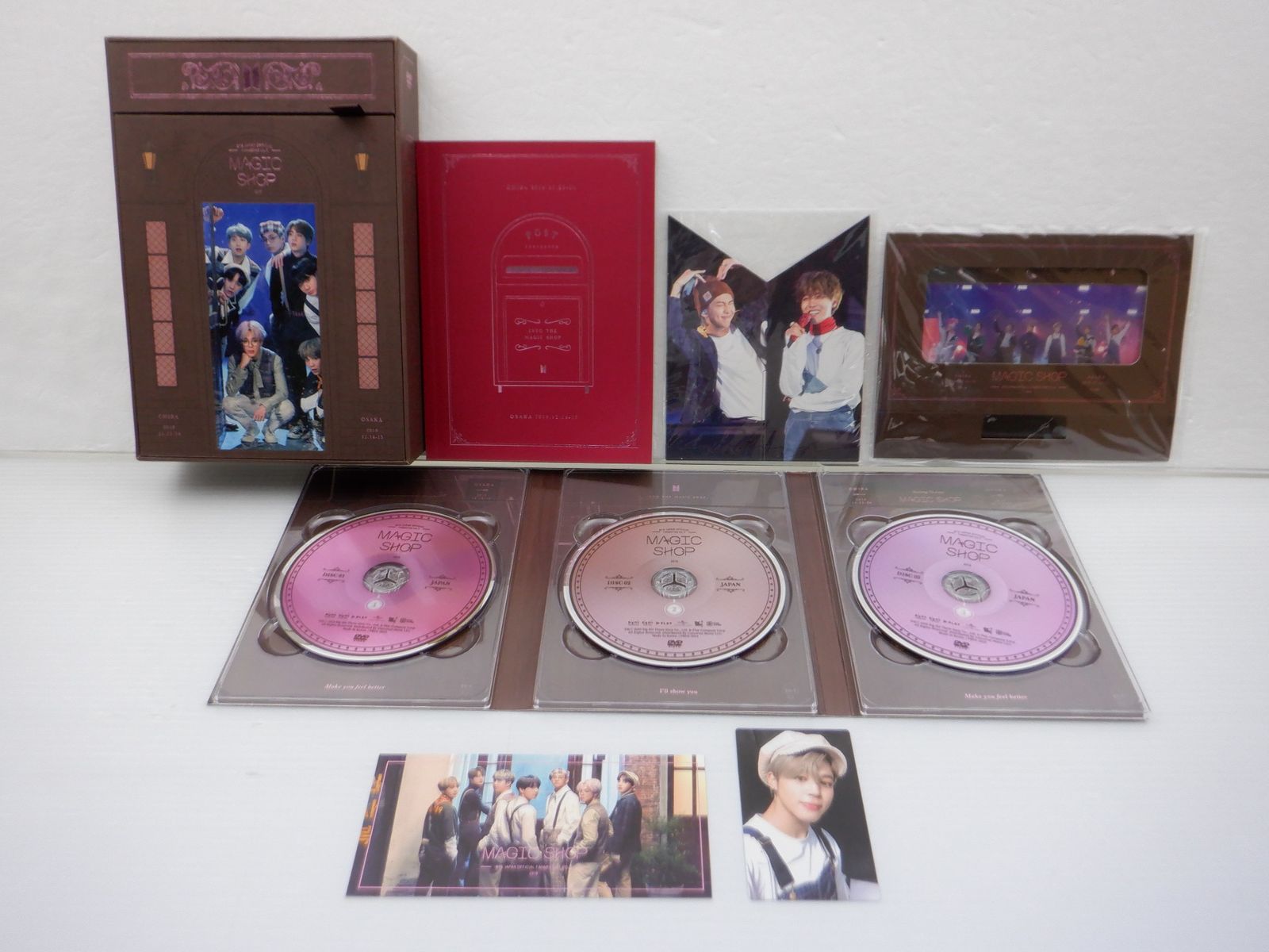 BTS DVD 2019 5TH MUSTER MAGIC SHOP 日本語字幕あり 4DVD トレカ