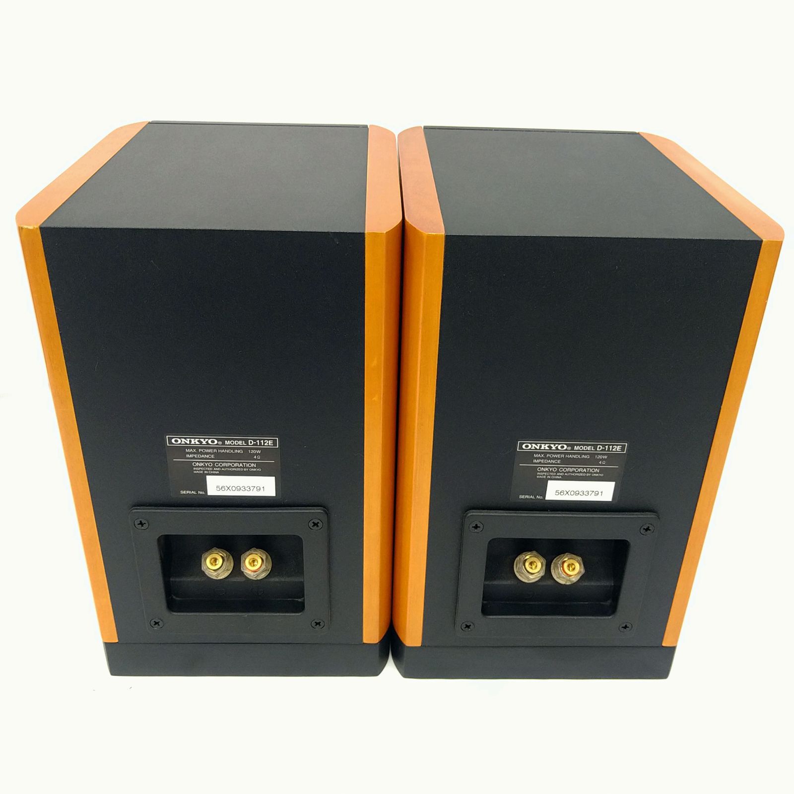 中古／音出し確認済み】ONKYO オンキョー 2WAYスピーカーシステム D