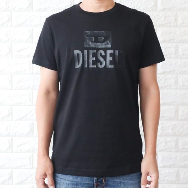 種類5:BLACK（ブラック）/XXL 【並行輸入品】ディーゼル Tシャツ ロゴ