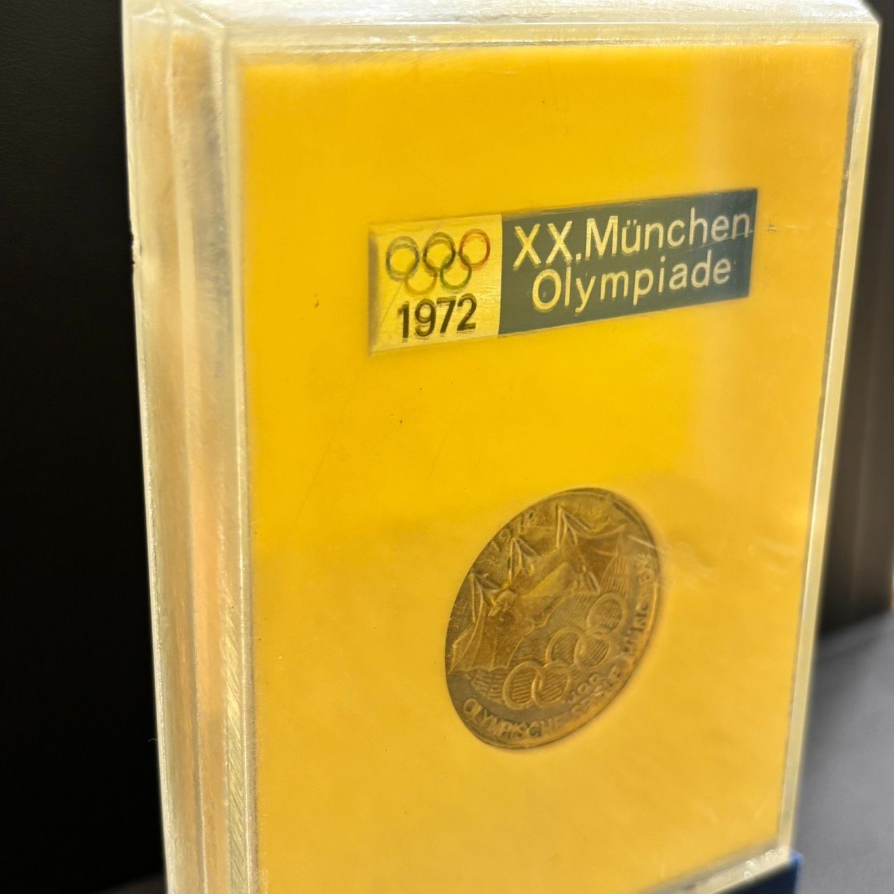 第20回オリンピックミュンヘン大会公式参加メダル 第20回オリンピックミュンヘン大会公式参加メダル(原型・デザイン