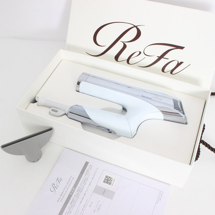 美品】MTG ReFa BEAUTECH DRYER S+ RE-BC-02A ホワイト ヘアドライヤー