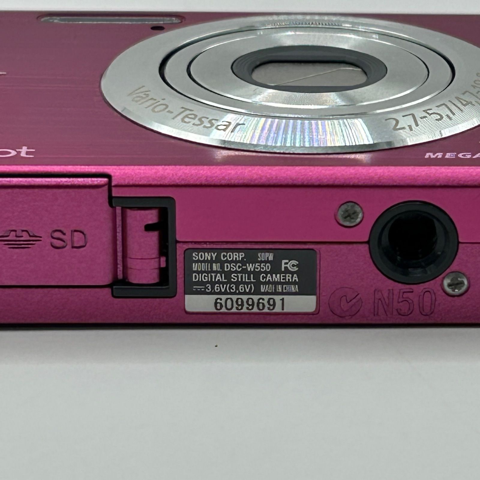 SONY Cyber-shot DSC-W550 ピンク デジカメ - メルカリ