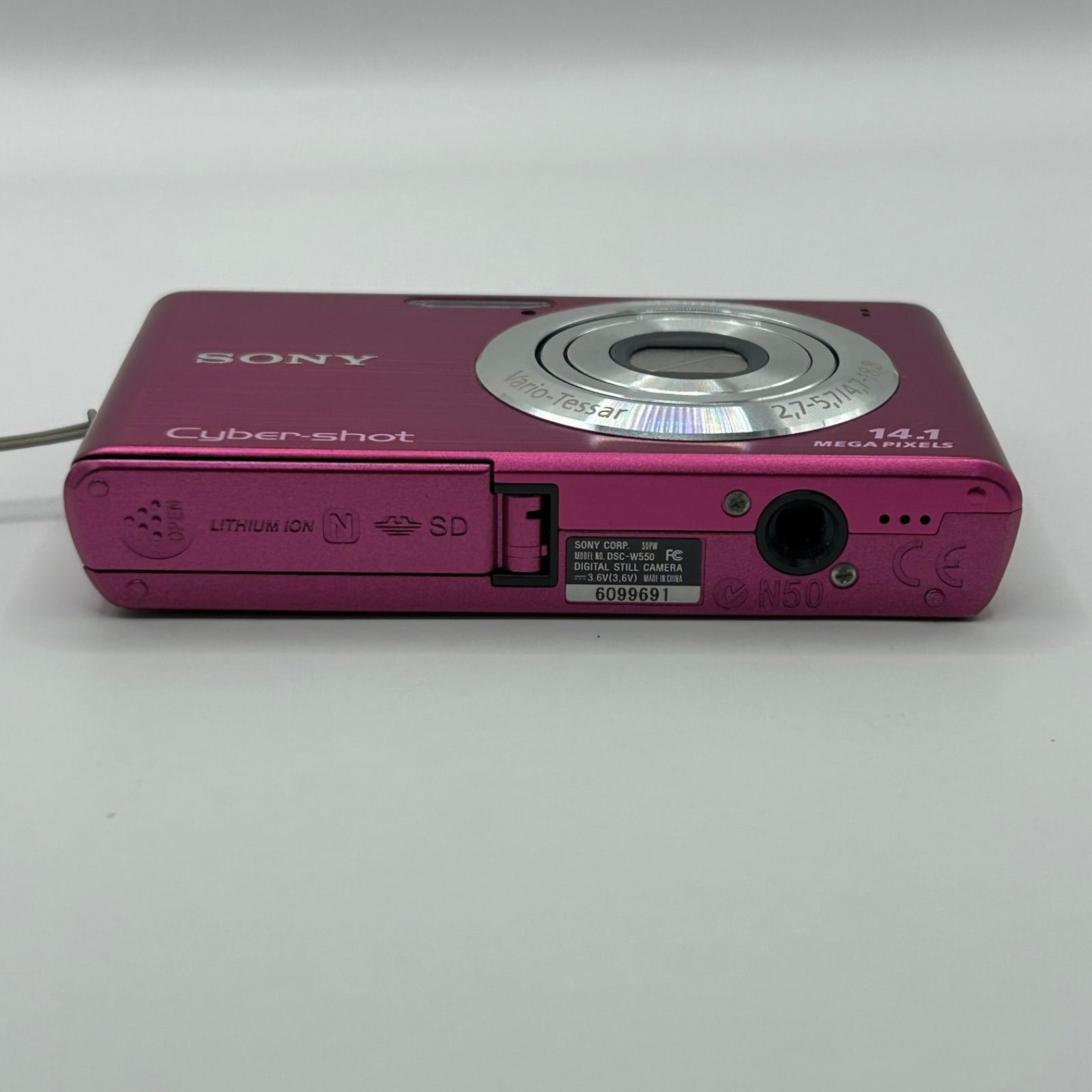SONY Cyber-shot DSC-W550 ピンク デジカメ - メルカリ