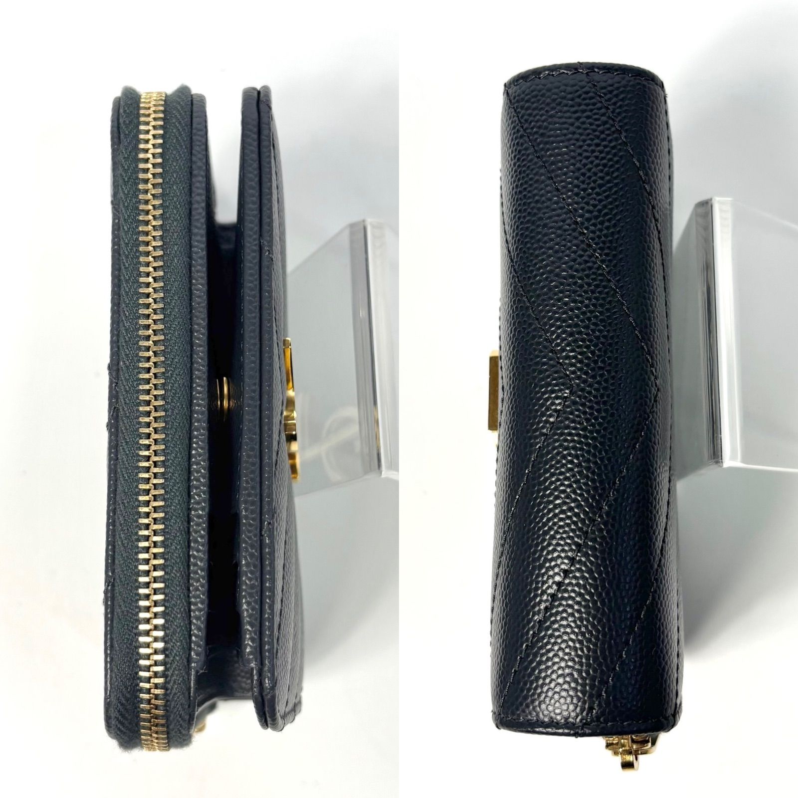 サンローラン パリ SAINT LAURENT PARIS カサンドラ YSL キャビア