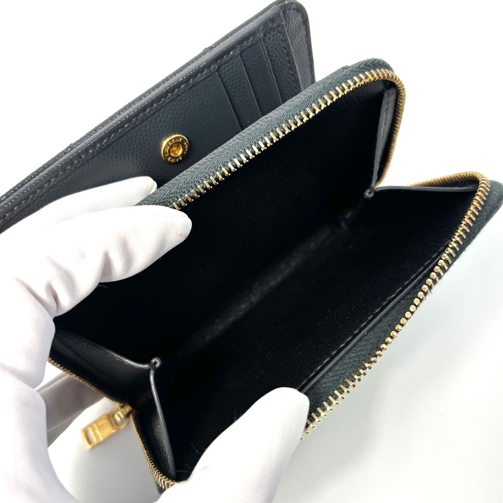 サンローラン パリ SAINT LAURENT PARIS カサンドラ YSL キャビア
