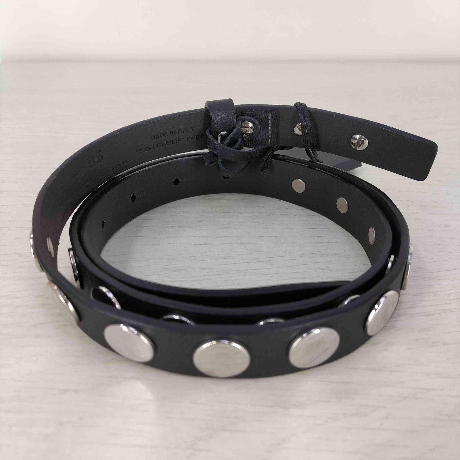 ディーゼルブラックゴールド DIESEL BLACK GOLD イタリア製 スタッズ