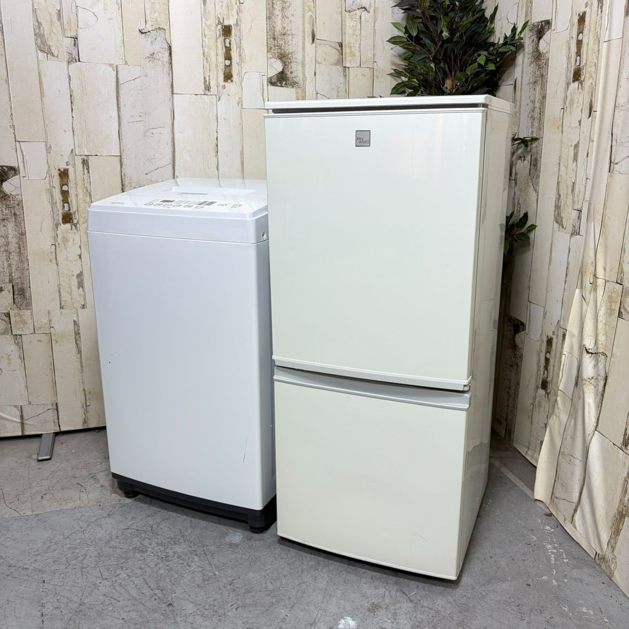 2018年製】訳あり 格安セット 家電セット 冷蔵庫 洗濯機 SHARP