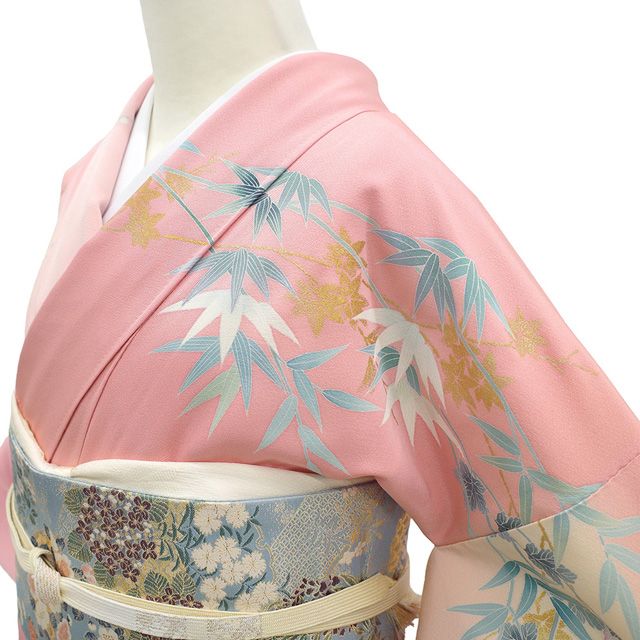 新古品】 訪問着 着物 フォーマル 未使用 正絹 袷 手描き友禅 作家物