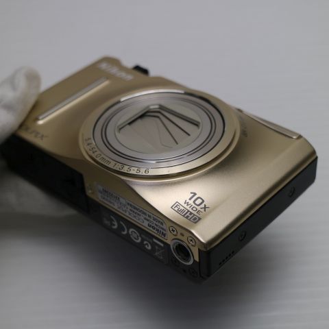 新品同様 COOLPIX S8100 プレシャスゴールド 即日発送 Nikon デジカメ