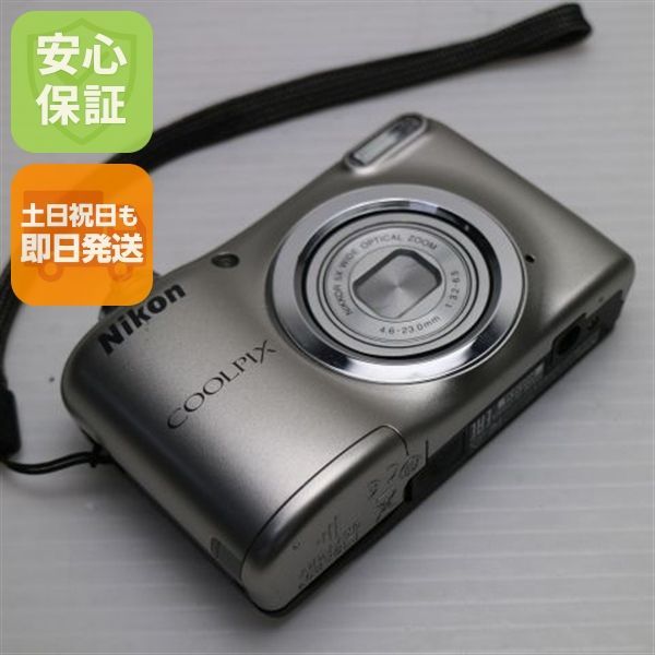 美品 COOLPIX A10 シルバー 即日発送 コンデジ Nikon 本体 土日祝発送