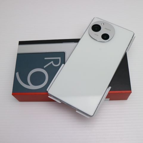 新品未使用 SIMフリー AQUOS R9 ホワイト スマホ SHARP 即日発送 土日