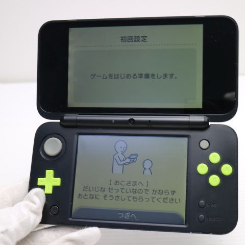 NEWニンテンドー2 DS LL ブラック ライム 2 本体 06000 本体(New 2DS LL) ニンテンドー3DS/2DS テレビゲーム