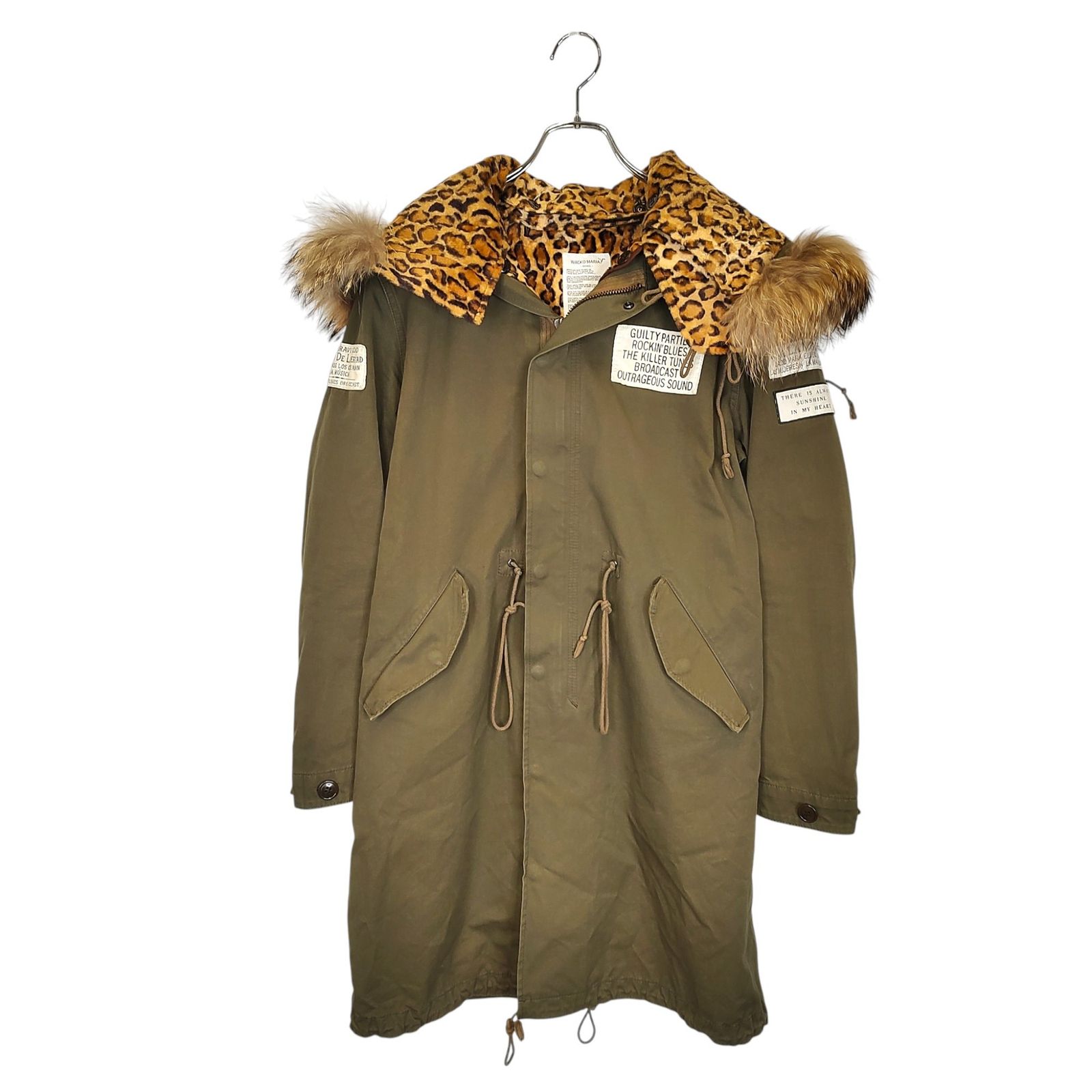 WACKO MARIA ワコマリア ライナー レオパード フード モッズ