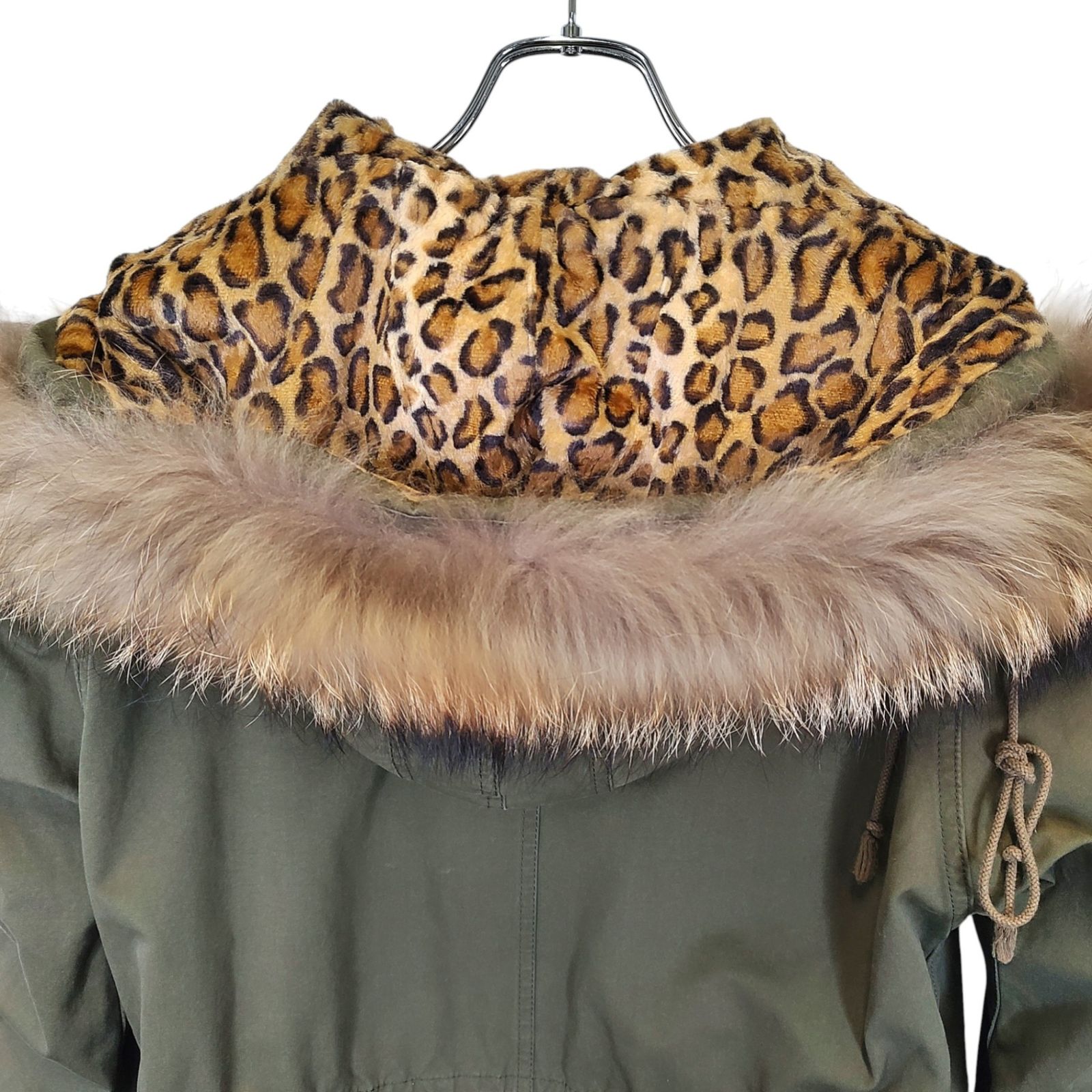 ワコマリア レオパード モッズコート S WACKO MARIA 中古・古着通販】WACKO MARIA (ワコマリア) レオパードモッズコート