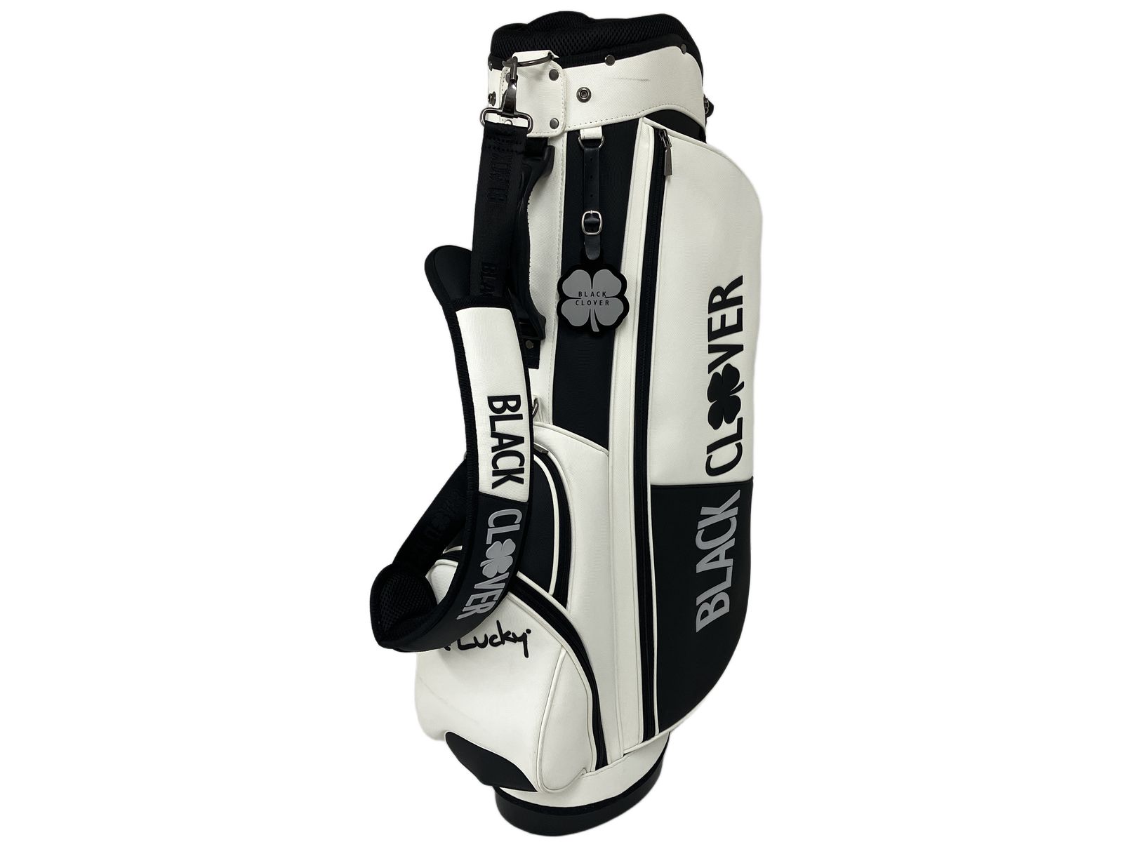 BLACK CLOVER BA5MNC16 スタンド キャディバッグ ホワイト ゴルフ