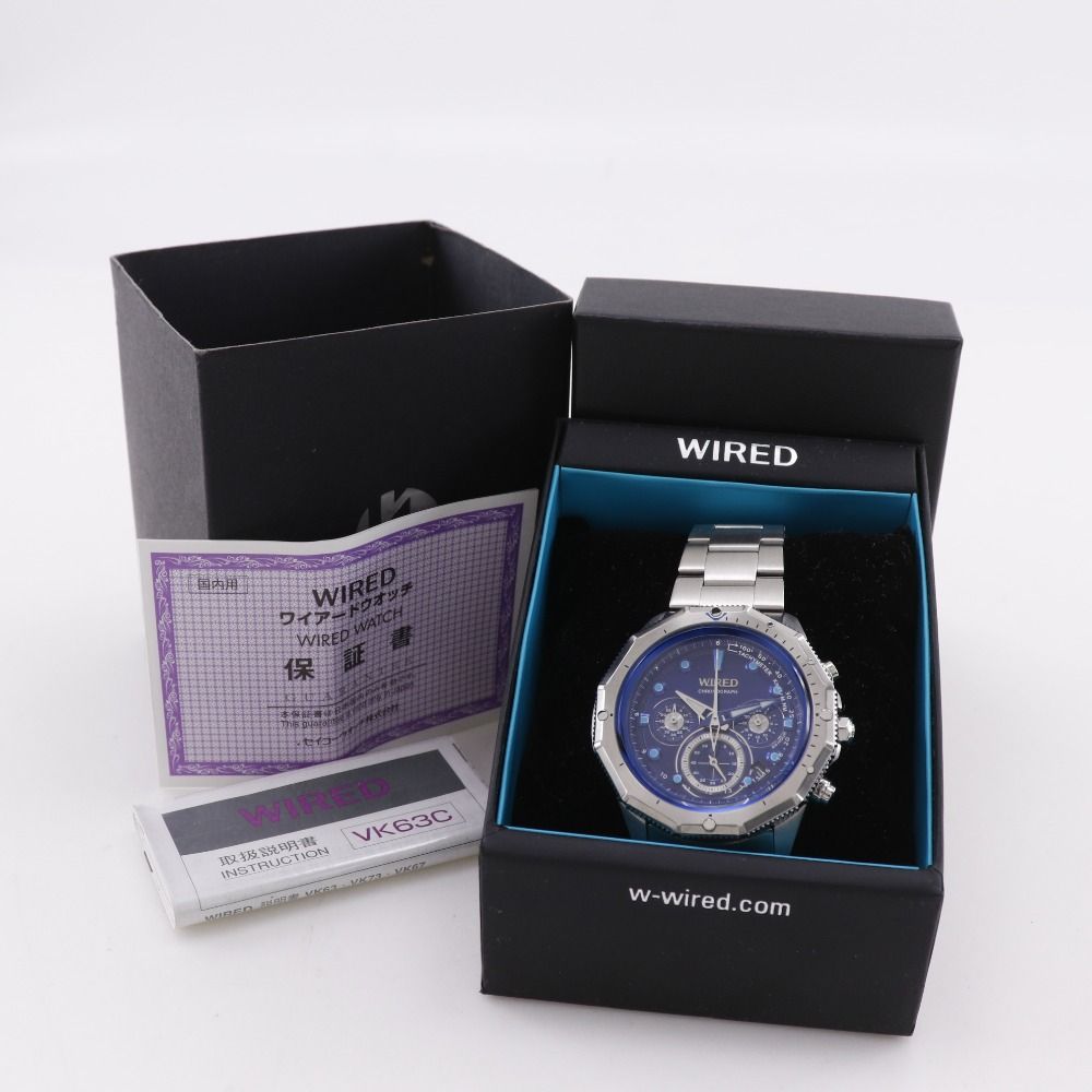 SEIKO】セイコー WIRED ワイアード ザ・ブルー AGAW423 VK63-K080 