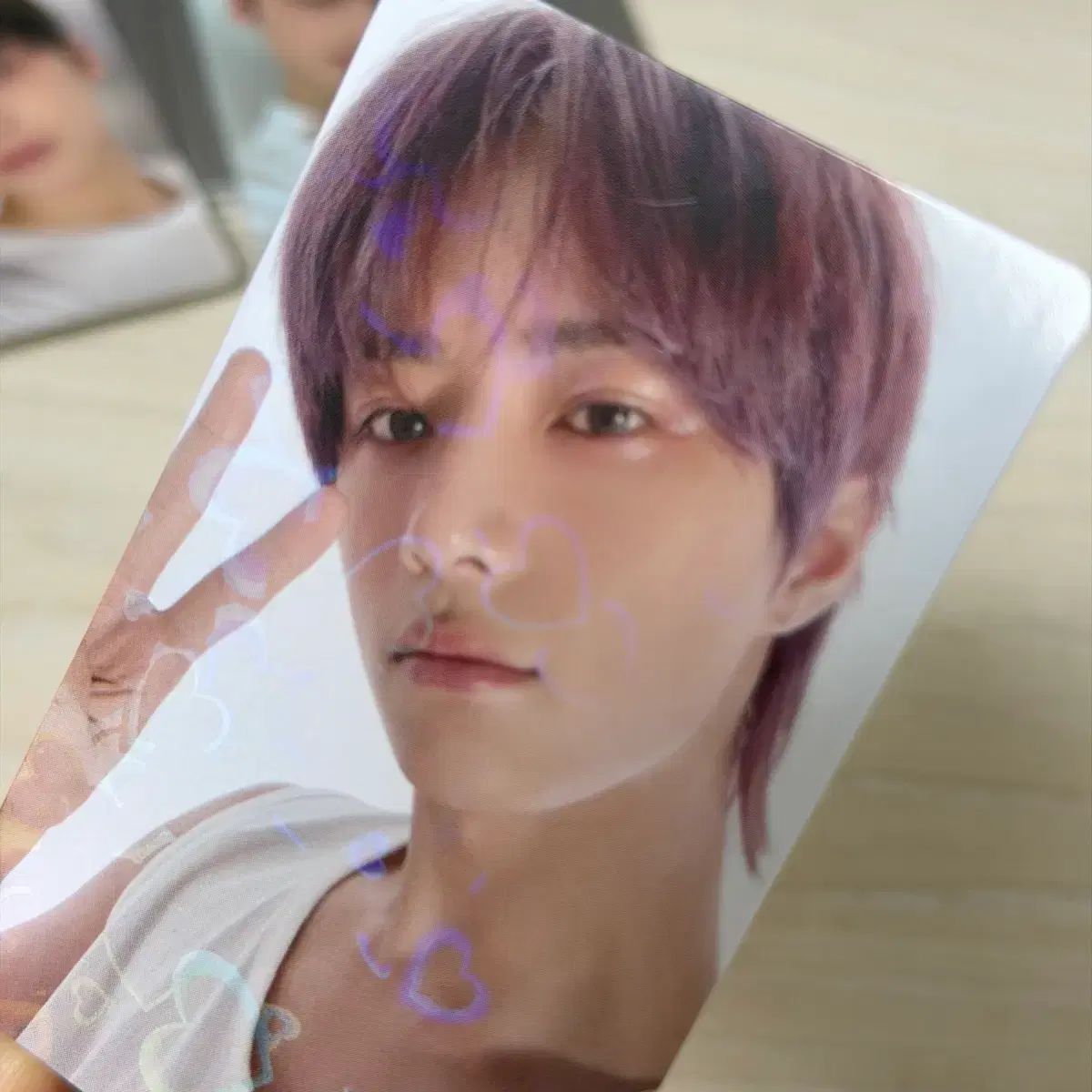 ボムギュ　ラキドロ　ユニバ　トレカ txt ボムギュ トレカ ユニバ ラキドロtemptation - メルカリ