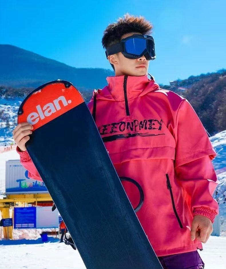 4点セット ブラック スキーウェア 上下セット ブラック メンズ