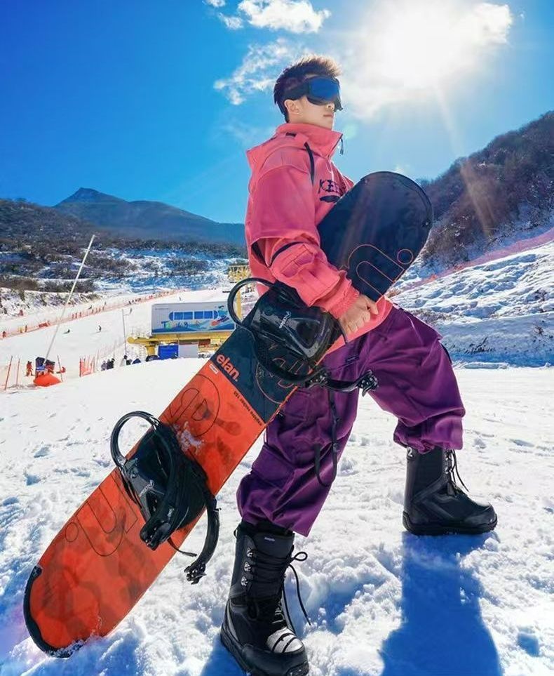 4点セット ブラック スキーウェア 上下セット ブラック メンズ