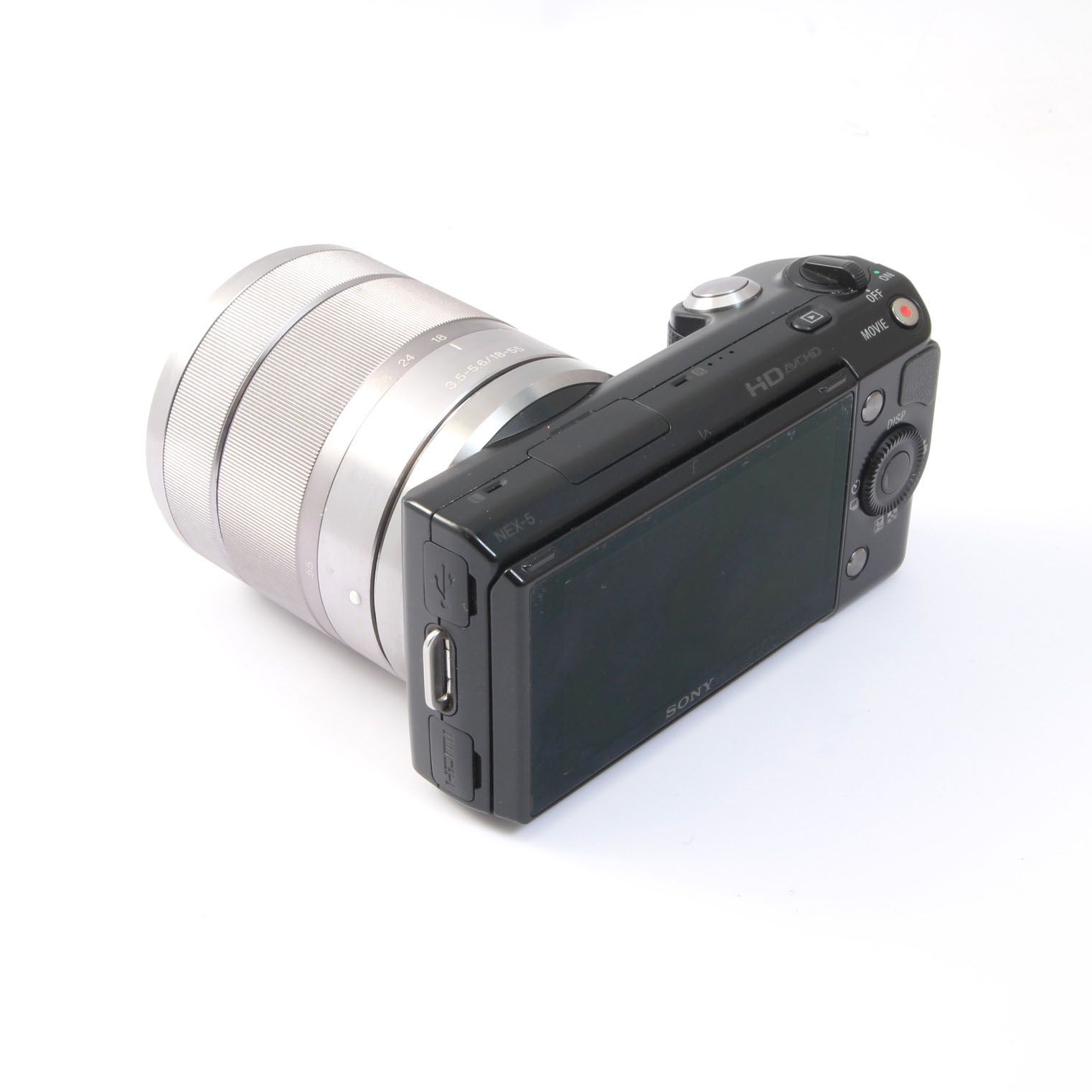 SONY ソニー NEX-5 ブラック + E 18-55mm F3.5-5.6 レンズセット