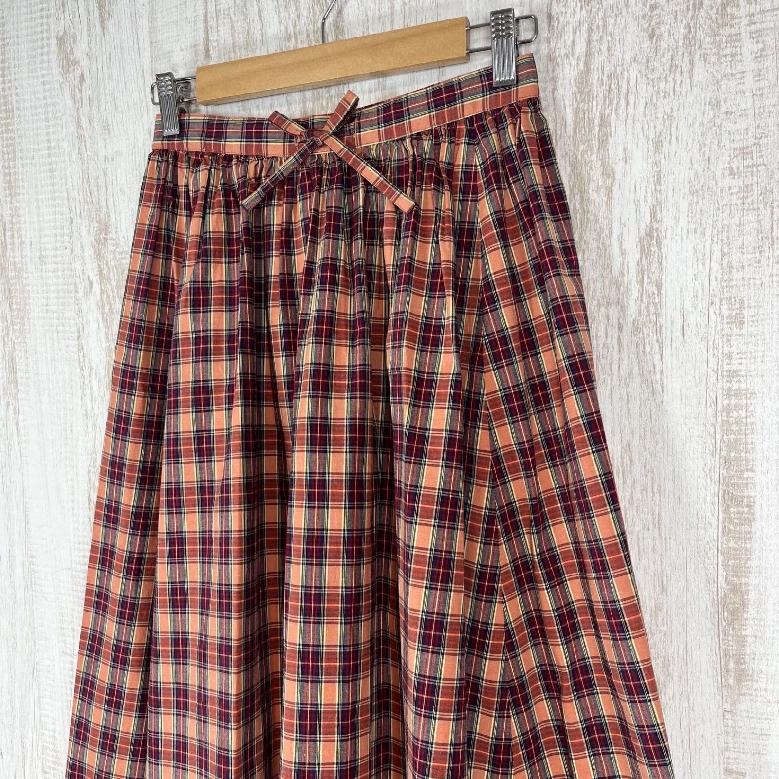 Mademoiselle NON NON マドモアゼルノンノン タータンチェック 総柄