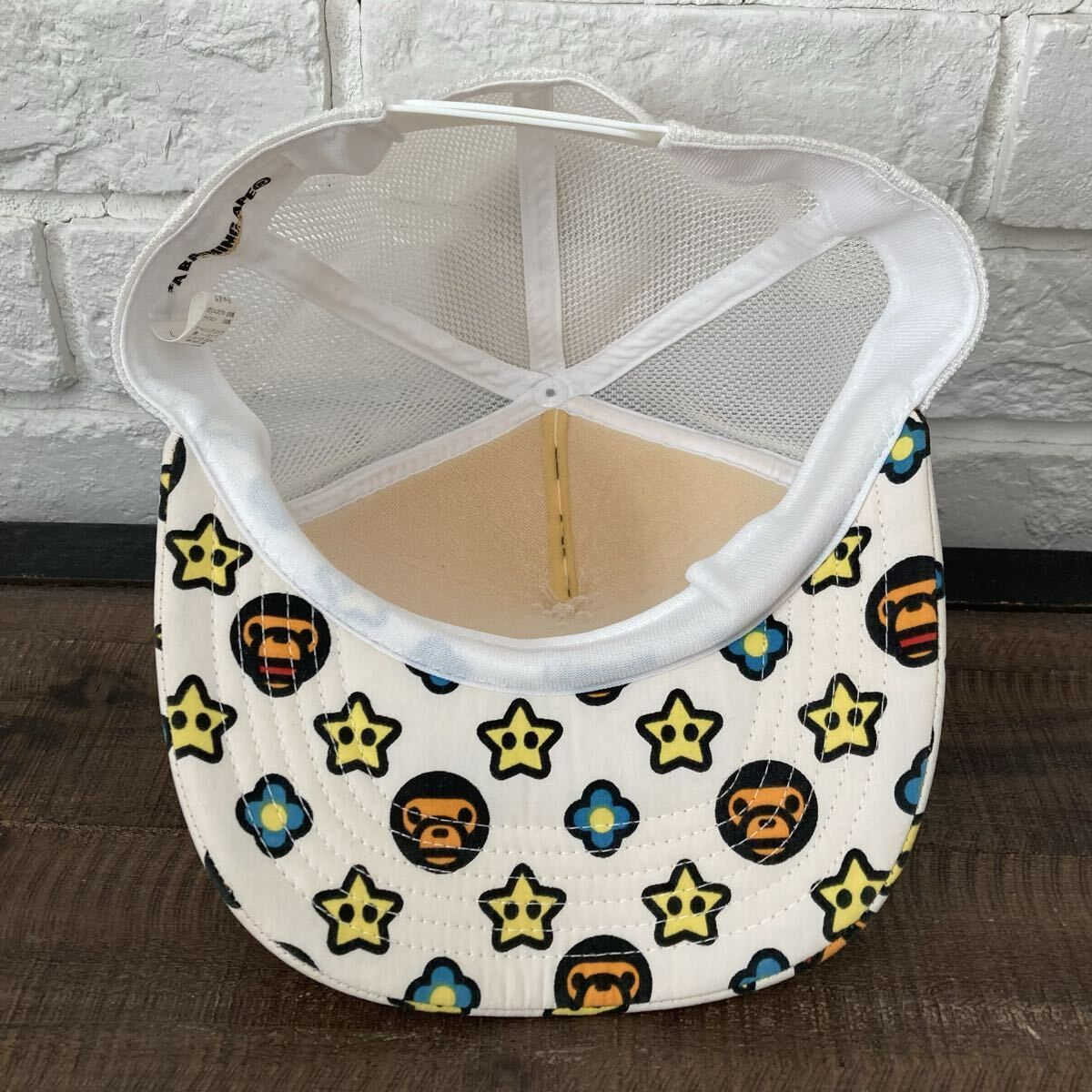 マイロ モノグラム メッシュ キャップ a bathing ape BAPE milo