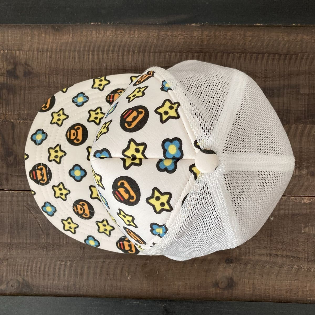 マイロ モノグラム メッシュ キャップ a bathing ape BAPE milo