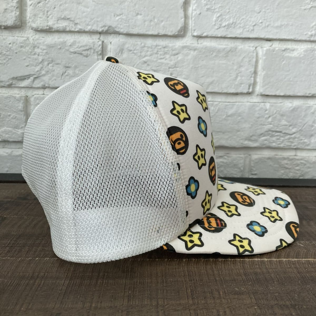 マイロ モノグラム メッシュ キャップ a bathing ape BAPE milo