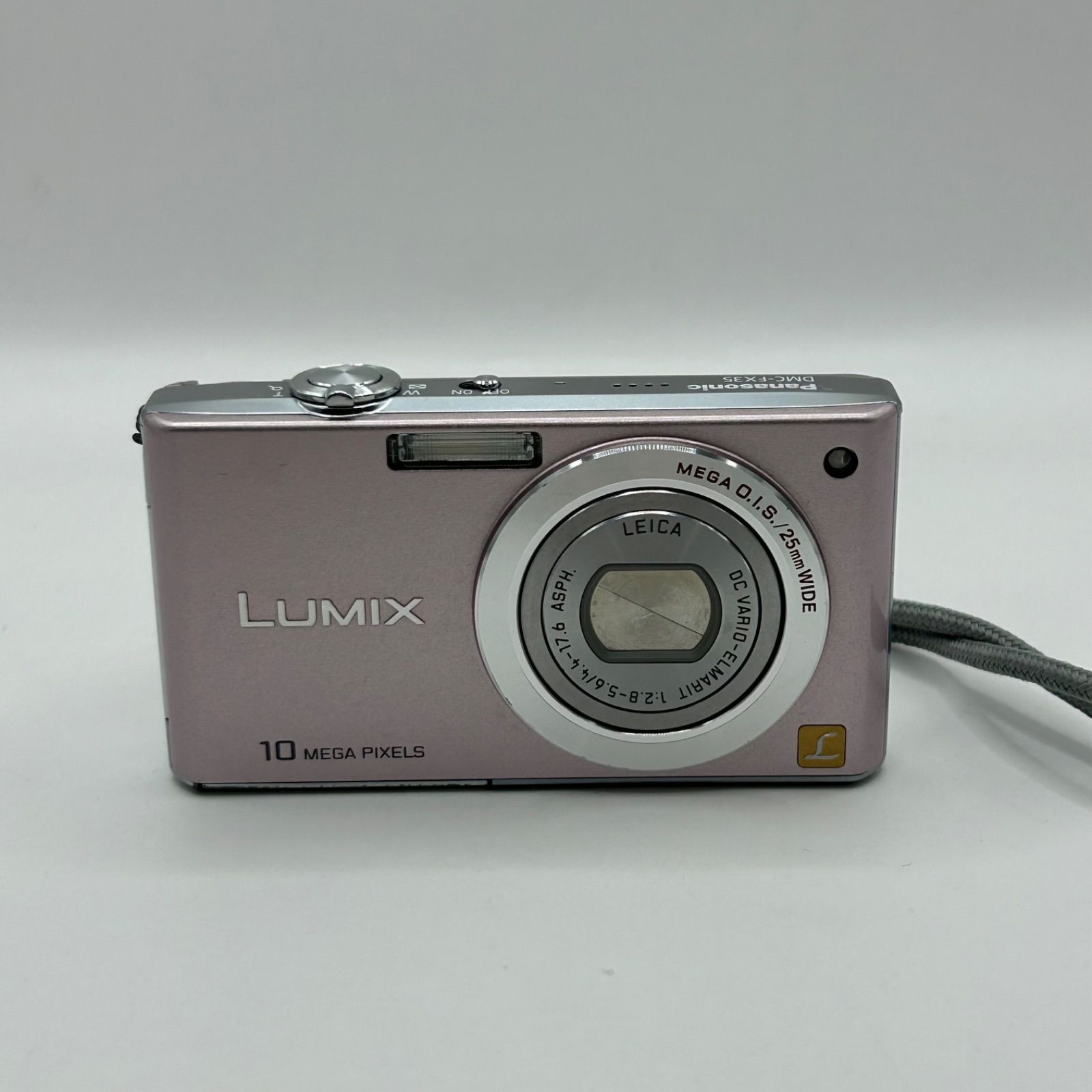 動作未確認 Panasonic LUMIX DMC-FX35 ピンク デジカメ