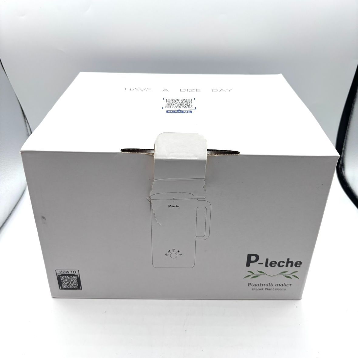 え沖】 未使用品 P-leche ピーレチェ プラントミルクメーカー ホワイト