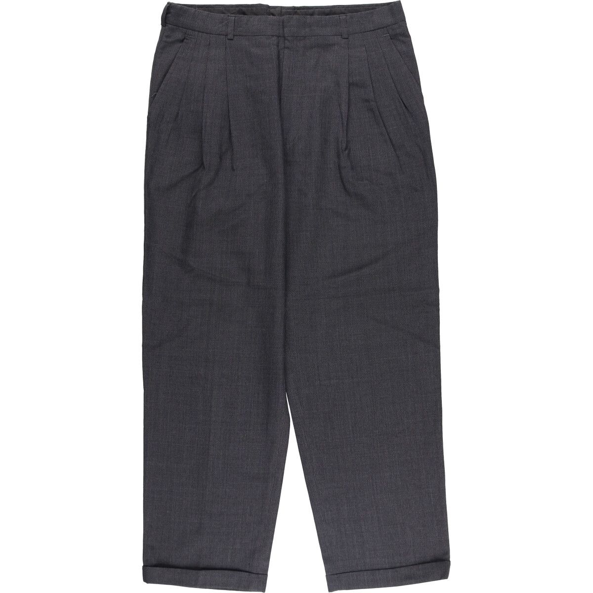 古着 90年代 CITY STREETS スリータック スラックスパンツ USA製