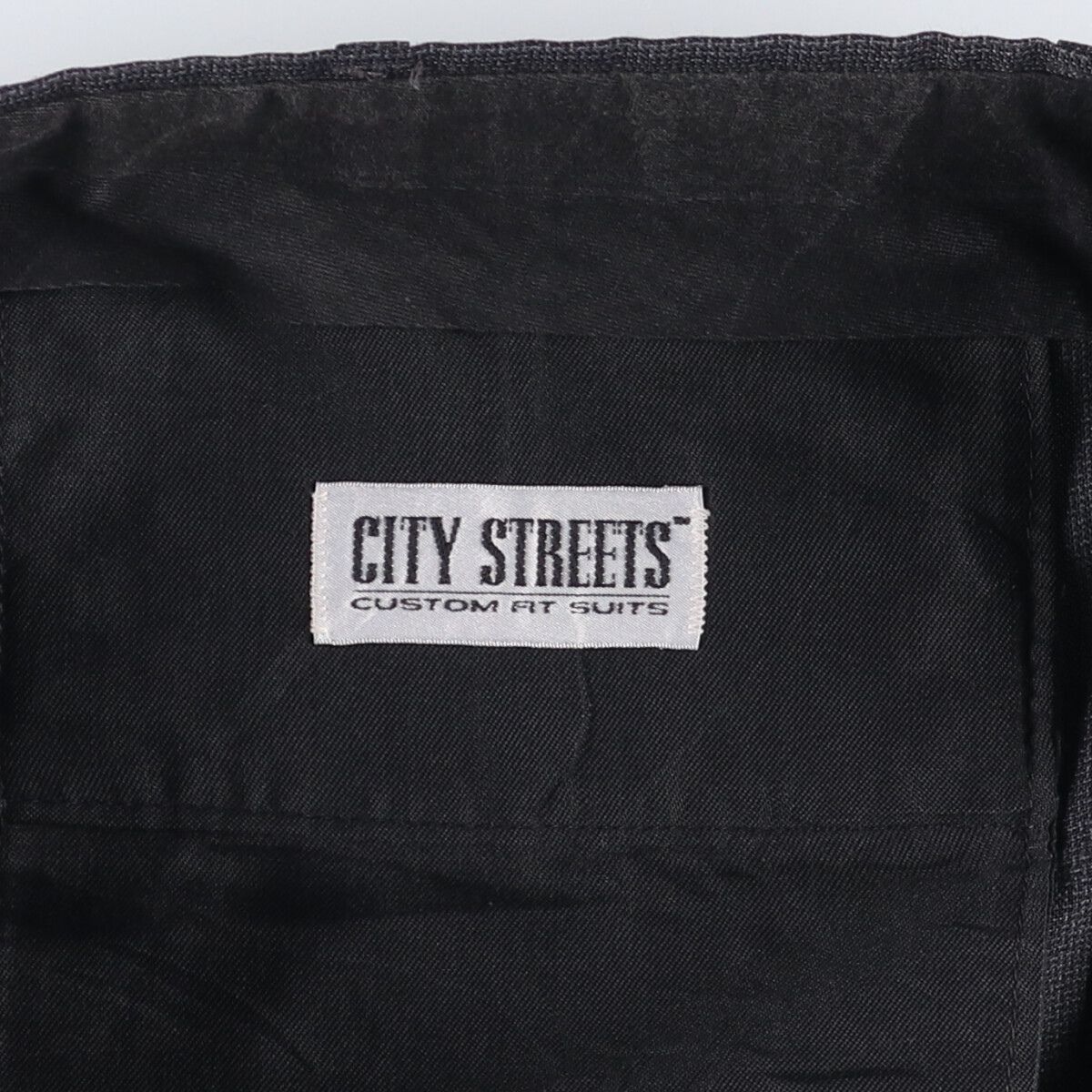 古着 90年代 CITY STREETS スリータック スラックスパンツ USA製