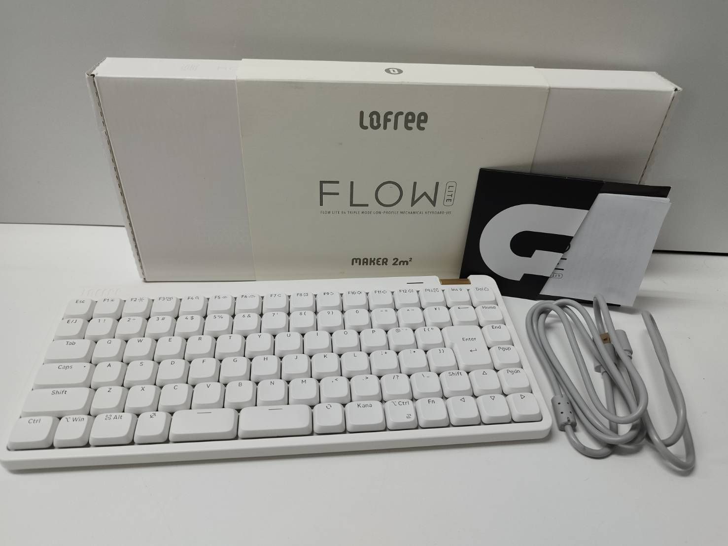 未使用に近い】Lofree Flow Lite 84/OE921/ワイヤレスメカニカル